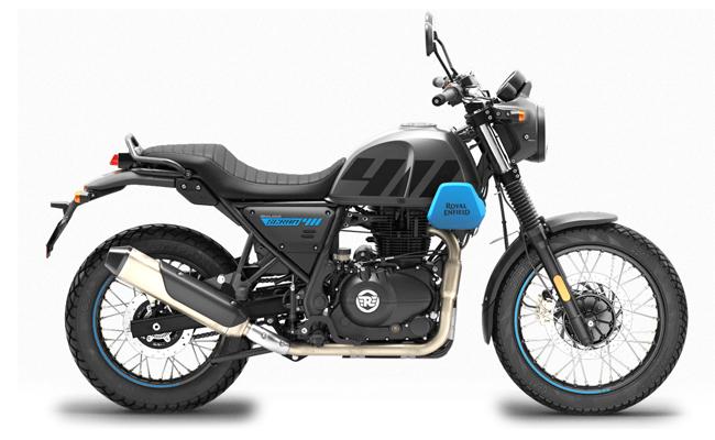 2023 Royal Enfield Scram 411 - Graphite Blue - Click for OTD Pricing- IN STOCK!